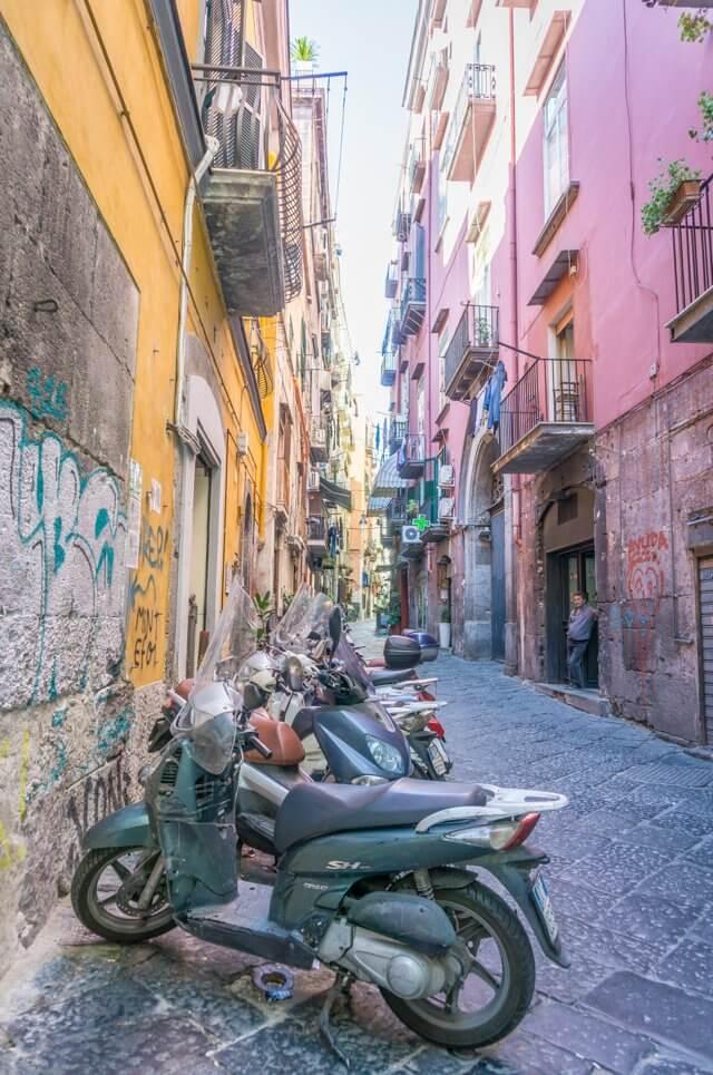 Italien Neapel Altstadt