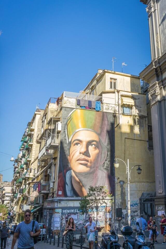 Italien Neapel Streetart