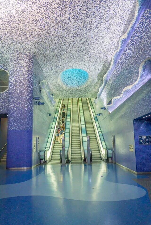 Italien Neapel Metro Kunst
